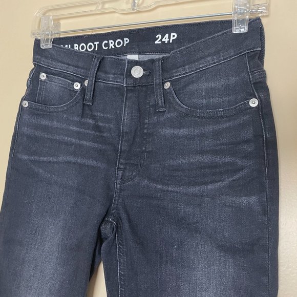 J. Crew Demi Boot Crop Jeans Size 24P Stretch Denim - Picture 4 of 10